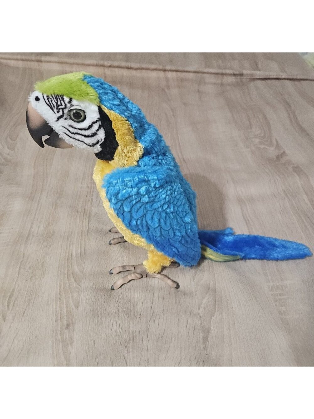 Hasbro FurReal Friends SQUAWKERS MACAW Parrot Interactive Bird Tested Works!